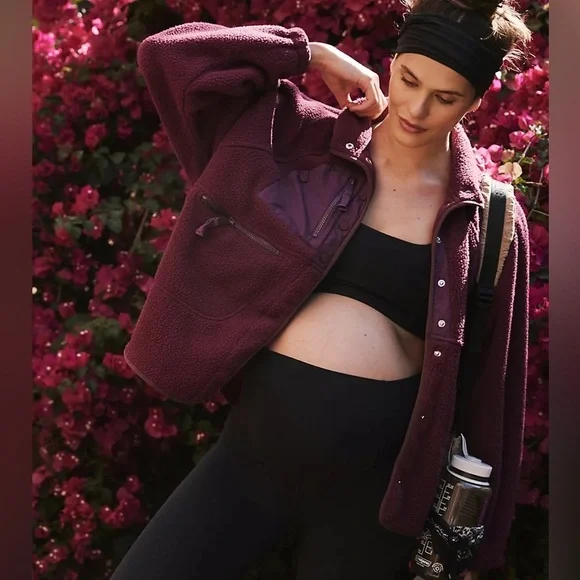 FP Movement X Hatch Hit The Slopes Fleece Jacket - Picture 3 of 5